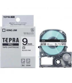 Tepra SS9K (Chữ đen nền trắng, khổ 9mm) | ⓿❽❻❽❺⓿❺⓿❺❺ | Nhãn in, tem in, giấy in, băng nhãn, tape in | khuetu.vn