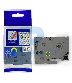 Nhãn in TZ2-121, khổ 9mm | ⓿❽❻❽❺⓿❺⓿❺❺ | Nhãn in, tem in, giấy in, băng nhãn, tape in | khuetu.vn