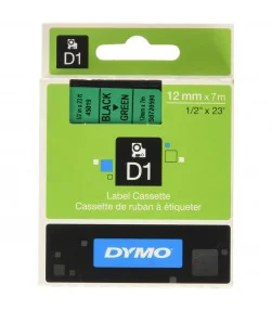 Dymo D1 S0720590 45019 12mm x 7m, Black on Green | ⓿❽❻❽❺⓿❺⓿❺❺ | Nhãn in, tem in, giấy in, băng nhãn, tape in | khuetu.vn