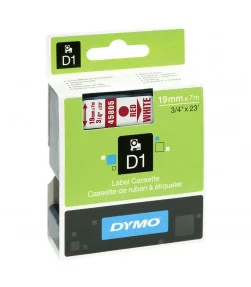 Dymo D1 S0720850 45805 19mm x 7m, Red on White | ⓿❽❻❽❺⓿❺⓿❺❺ | Nhãn in, tem in, giấy in, băng nhãn, tape in | khuetu.vn