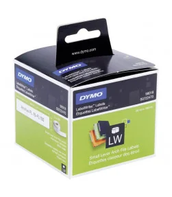 Dymo S0722470 (99018), LabelWriter Small Archive File Labels 38mm x 190mm x 110 labels - Black on White | ⓿❽❻❽❺⓿❺⓿❺❺ | Nhãn i...