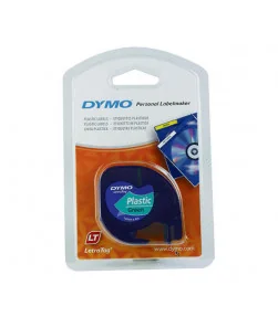 Dymo LetraTag S0721640 (91204) Plastic Label Tape 12mm x 4m - Black on Green | ⓿❽❻❽❺⓿❺⓿❺❺ | Nhãn in, tem in, giấy in, băng nh...