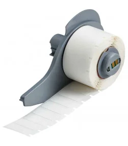 Brady M71-16-498, Vinyl Cloth, màu trắng, 25.4 x 9.5mm x 500 nhãn | ⓿❽❻❽❺⓿❺⓿❺❺ | Nhãn in, tem in, giấy in, băng nhãn, tape in...