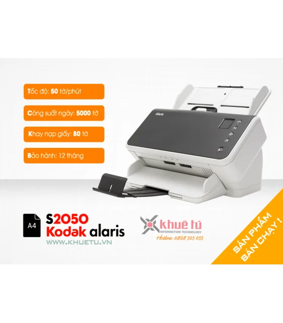 Kodak s2050 (50ppm, 6000ppd, A4, USB)