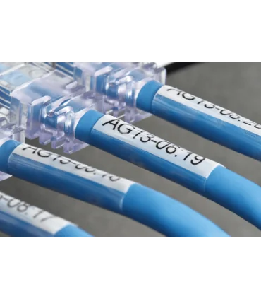 Brother TZe-SL261, khổ 36mm, dài 8m, Black on White, dán cáp CAT5E/6 | ⓿❽❻❽❺⓿❺⓿❺❺ | Nhãn in, tem in, giấy in, băng nhãn, tape...