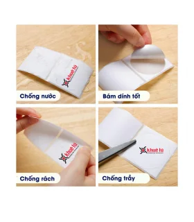 Nhãn tròn 30 x 30mm, màu trắng, KTR-3030-200 | ⓿❽❻❽❺⓿❺⓿❺❺ | Nhãn in, tem in, giấy in, băng nhãn, tape in | khuetu.vn