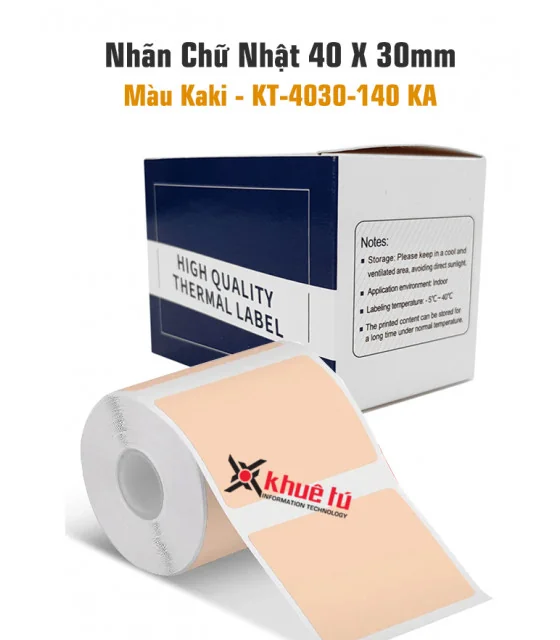 Nhãn đa năng 40 x 30mm, KT-4030-230PK