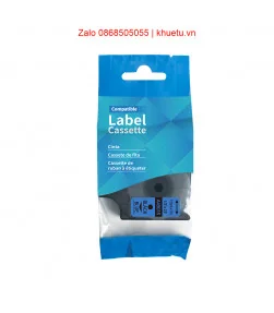 DM-A45016 D1 Tape A45016 12mm x 7m Black on Blue | ⓿❽❻❽❺⓿❺⓿❺❺ | Nhãn in, tem in, giấy in, băng nhãn, tape in | khuetu.vn