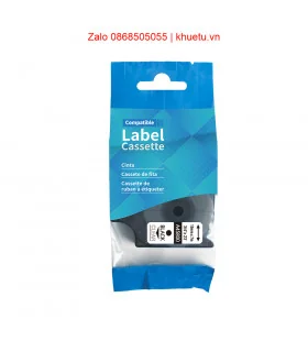 DM-A45800 D1 Tape A45800 19mm x 7m Black on Clear | ⓿❽❻❽❺⓿❺⓿❺❺ | Nhãn in, tem in, giấy in, băng nhãn, tape in | khuetu.vn