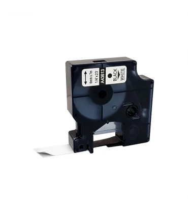 DM-A43613 D1 Tape 43613 6mm x 7m Black on White | ⓿❽❻❽❺⓿❺⓿❺❺ | Nhãn in, tem in, giấy in, băng nhãn, tape in | khuetu.vn