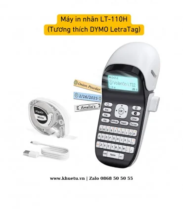 Máy in nhãn Máy in nhãn cầm tay AIMO LT-110H, tương thích DYMO LetraTag | ⓿❽❻❽❺⓿❺⓿❺❺ | Máy in nhãn, máy in tem, máy in mã vạc...