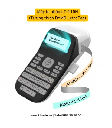 Máy in nhãn Máy in nhãn cầm tay AIMO LT-110H, tương thích DYMO LetraTag | ⓿❽❻❽❺⓿❺⓿❺❺ | Máy in nhãn, máy in tem, máy in mã vạc...