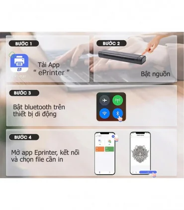 Máy in hình xăm di động M08ES