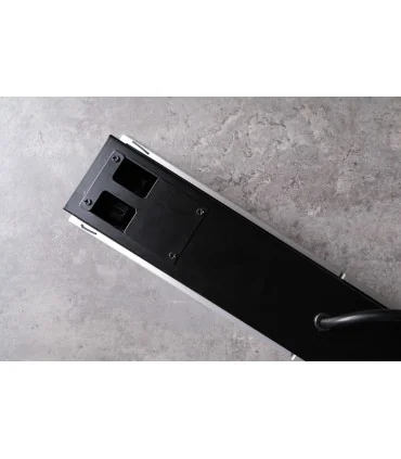 Ổ cắm điện âm bàn trượt, có sạc không dây MK102SS (Silver) | ⓿❽❻❽❺⓿❺⓿❺❺ | khuetu.vn