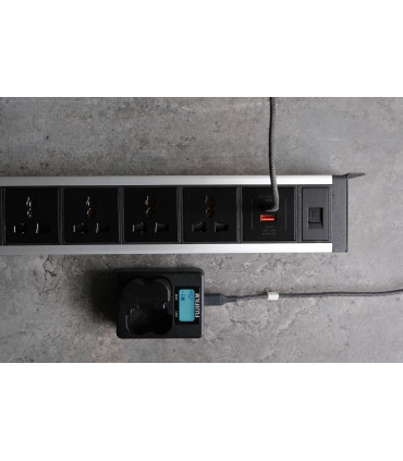 Ổ cắm điện treo dưới bàn MK102UB (Đen - 2026) | ⓿❽❻❽❺⓿❺⓿❺❺ | khuetu.vn