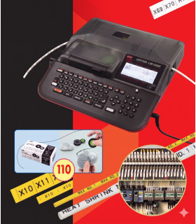 Máy in ống lồng đầu cốt MAX LETATWIN LM-550E chính hãng | khuetu.vn