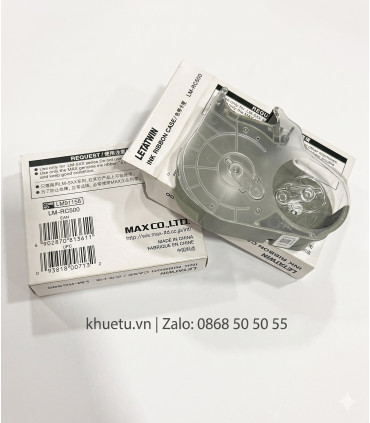 Hộp đựng ruy băng MAX LM-RC500 cho máy LM-550 | khuetu.vn