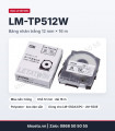 Băng nhãn MAX LM-TP512W trắng 12mm × 16m