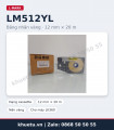 Băng nhãn vàng L-MARK LM512YL 12mm × 20m (nhãn dán đánh dấu)