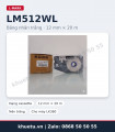 Băng nhãn trắng L-MARK LM512WL 12mm × 20m (nhãn dán đánh dấu)