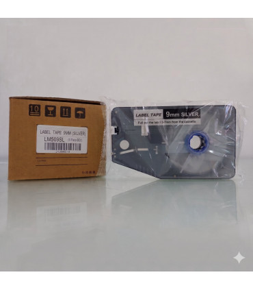 Băng nhãn bạc L-MARK LM509SL 9mm × 20m (nhãn dán đánh dấu) | khuetu.vn