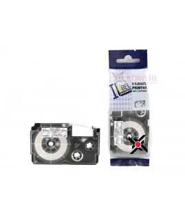 HR-9AX (White on Clear, 9mm) | ⓿❽❻❽❺⓿❺⓿❺❺ | Nhãn in, tem in, giấy in, băng nhãn, tape in | khuetu.vn