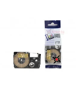 HR-12GD (Black on Gold, 12mm) | ⓿❽❻❽❺⓿❺⓿❺❺ | Nhãn in, tem in, giấy in, băng nhãn, tape in | khuetu.vn