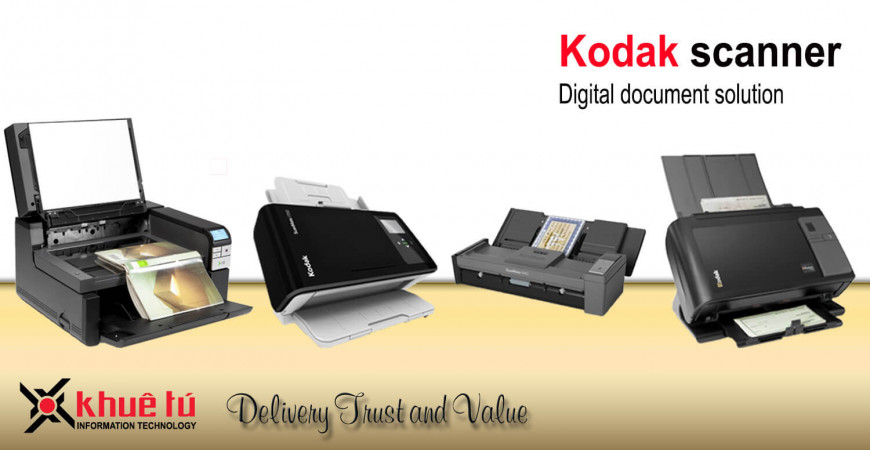 Kodak Scanner _ Giải pháp số hóa tài liệu toàn diện