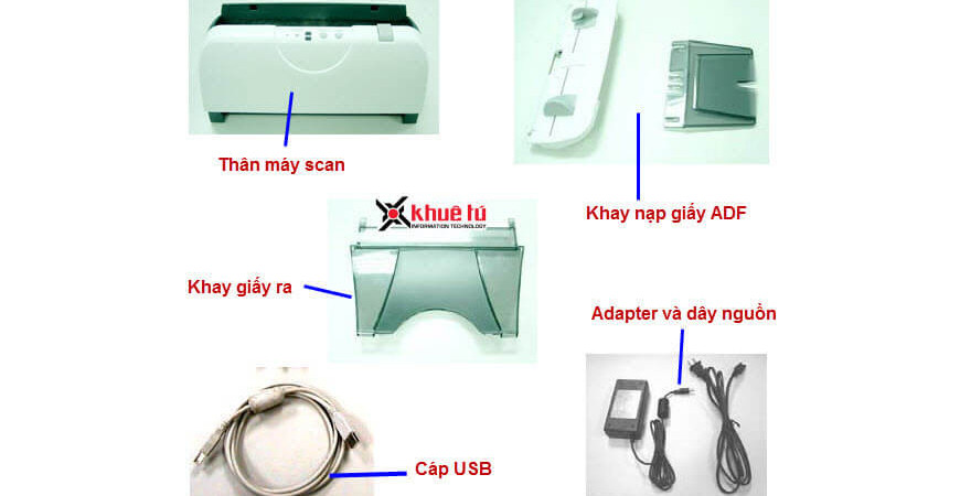 Hướng dẫn lắp ráp và cài đặt driver máy scan Avision AV122C2