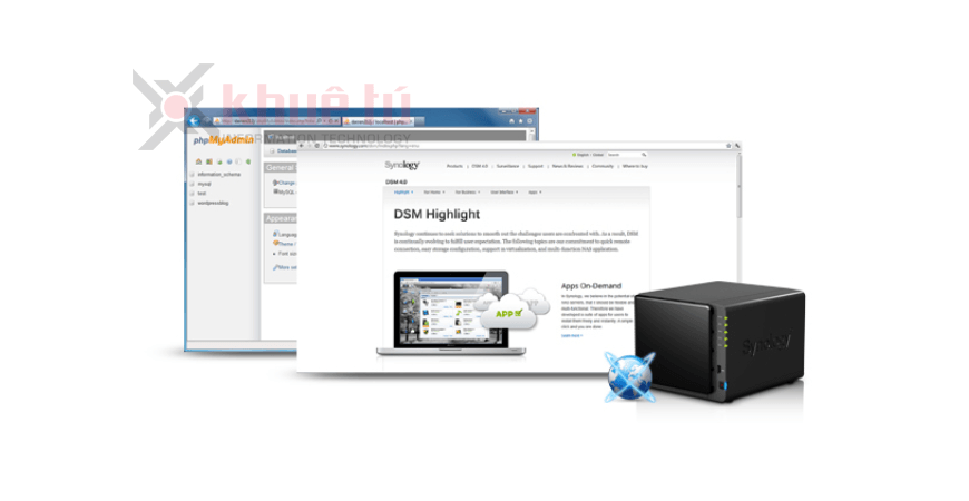 Hướng dẫn cấu hình dùng NAS Synology để host web