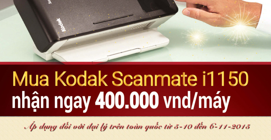 Chương trình khuyến mãi Tháng 10 từ Kodak