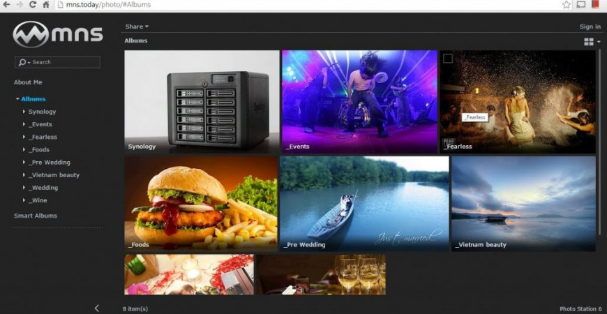 Quản lý hình ảnh chuyên nghiệp với Photo Station
