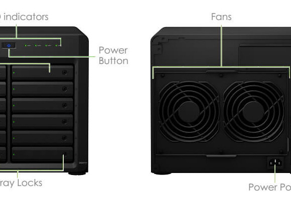 NAS DS2415+ lưu trữ 72TB, mở rộng 144TB