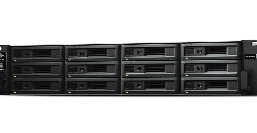 Synology RS2418+/RS2418RP+: Thiết bị lưu trữ dữ liệu dung lượng lớn và mở rộng linh hoạt cho doanh nghiệp