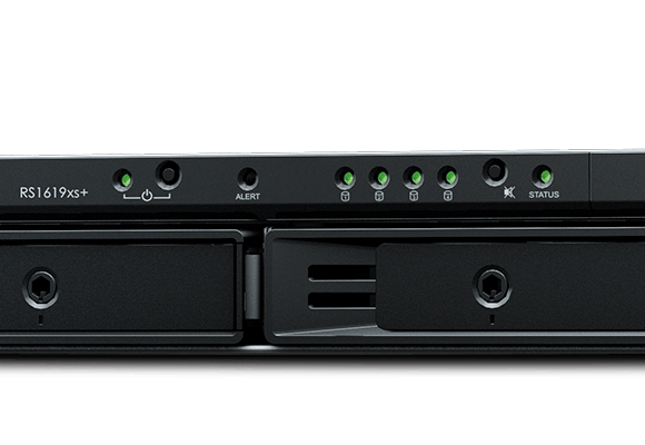 Synology RS1619xs+ NAS-1U-Rackmount với hiệu suất hoạt động tối ưu
