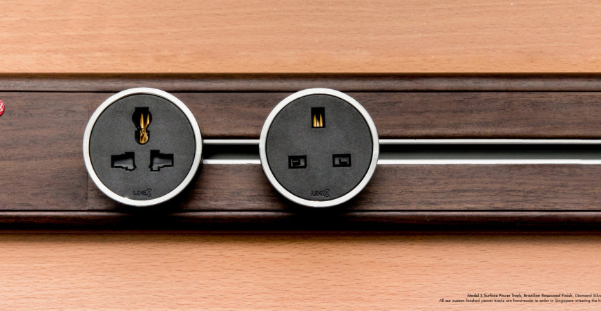 Ổ cắm thanh trượt thương hiệu Line8 - An toàn nhất thế giới