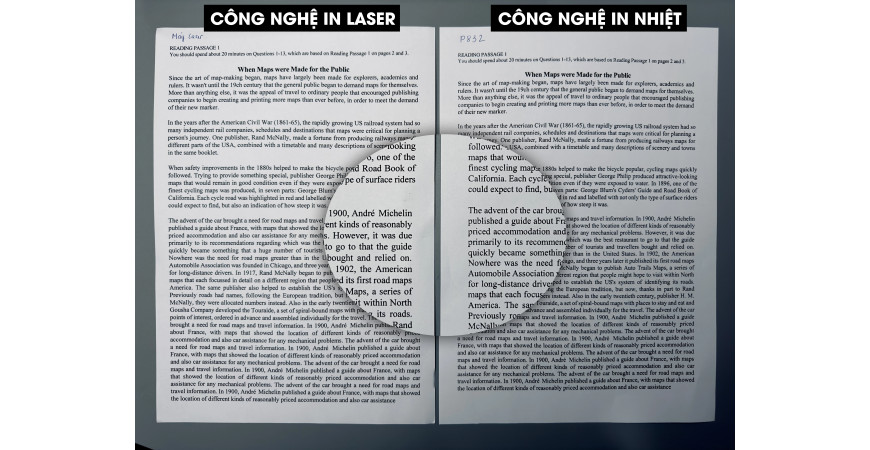 Khi sử dụng máy in nhiệt dùng ribbon thay cho mực, tài liệu được in ra có độ bền và khả năng lưu giữ lâu dài không?