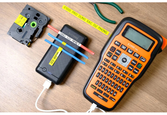 Máy in nhãn cầm tay cho kỹ sư thi công điện – mạng: chọn sao cho đúng?