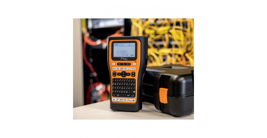 Máy in nhãn PT-E560BTVP, Giải pháp in nhãn chuyên nghiệp cho thi công Điện - Mạng - Viễn Thông