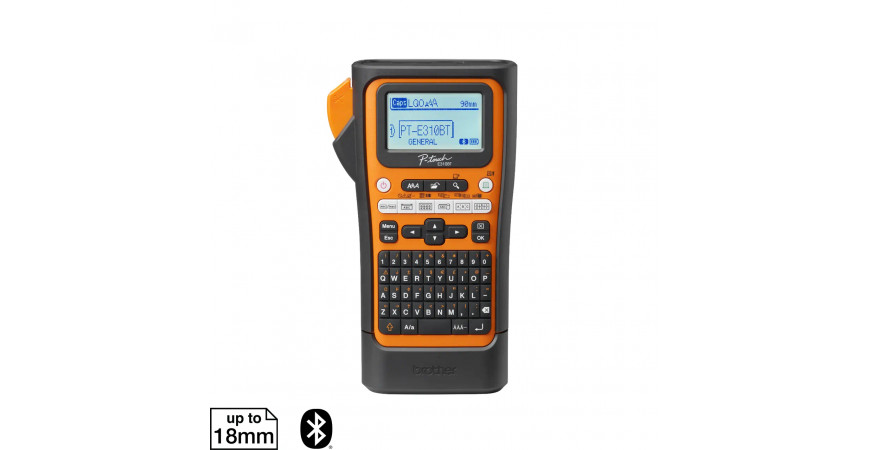 Máy in nhãn cầm tay Brother PT-E310BTVP dành cho kỹ sư điện, chuyên gia mạng và viễn thông 